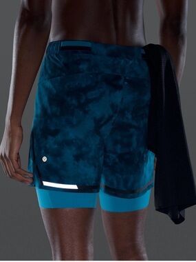 Lululemon Surge Shorts 6” Lined Men’s Small Stretch Wicking Run Phone Pocket
